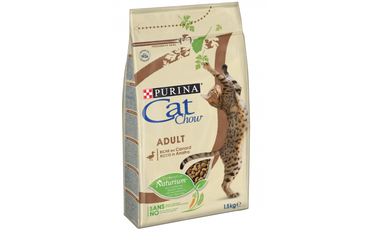 Cat Chow Adulto Pato 1,5Kg